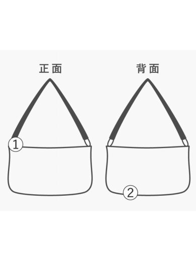 商品画像：ショルダーバッグ/レザー/BRD/無地 9