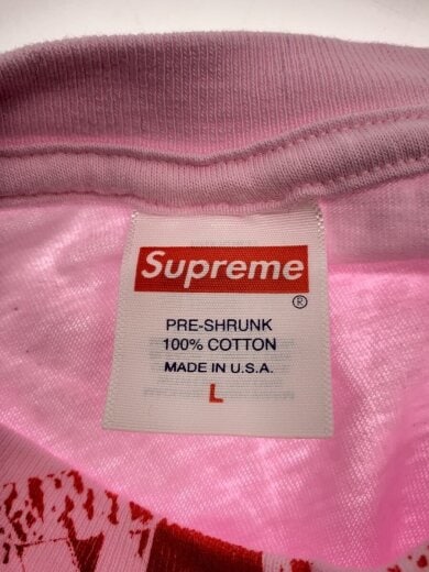 商品画像：Tシャツ/L/コットン/PNK 3