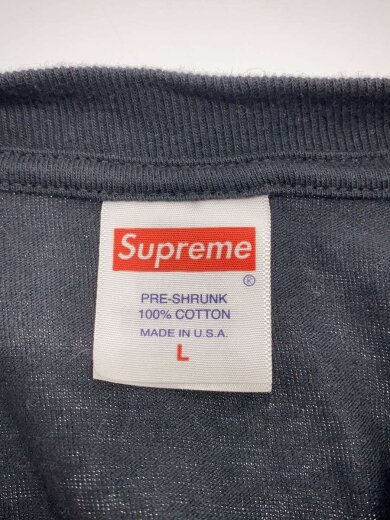 商品画像：Tシャツ/L/コットン/BLK 3