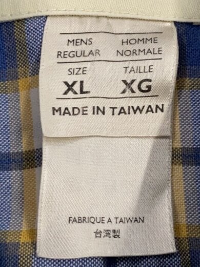 商品画像：半袖シャツ/XL/コットン/BLU/チェック 4