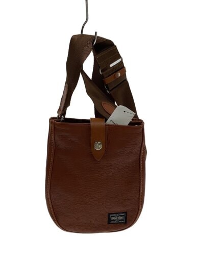 画像：PORTERセカンドバッグ/レザー/BRW1