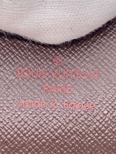 商品画像：ポルト・モネ・ビエ・カルト・クレディ_ダミエ・エベヌ/PVC/BRW/総柄/レディース// 3