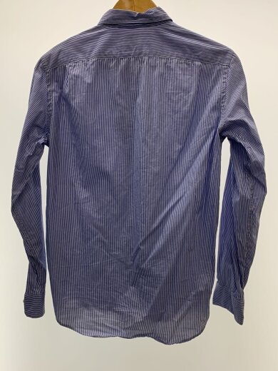 商品画像：長袖シャツ/S/コットン/BLU/ストライプ/PF-WR-38150 2