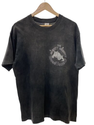 画像：FRUIT OF THE LOOM長袖Tシャツ/L/コットン/BLK/無地1