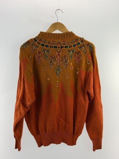 商品画像：ニット・セーター(厚手)/--/コットン/ORN/総柄/ykak-08 2