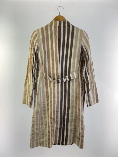 商品画像：コート/--/コットン/BRW/ストライプ/サイズBB1 2