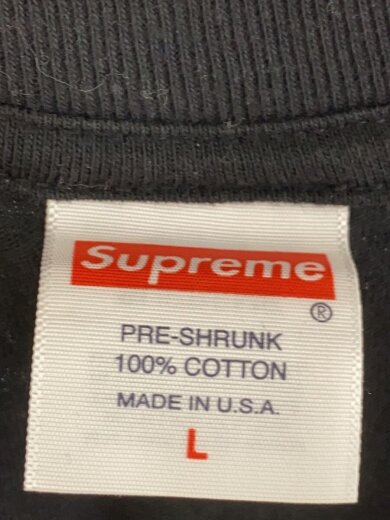 商品画像：Tシャツ/L/コットン/BLK 3