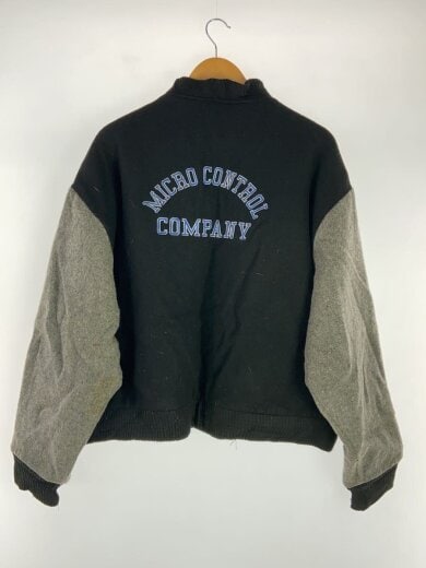 商品画像：スタジャン/XL/ウール/GRY/無地 2