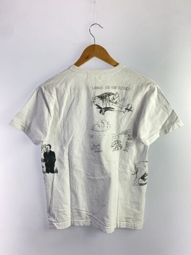 商品画像：1920S CARTOON AMONG OURSELVES/Tシャツ/S/コットン/WHT/総柄 2