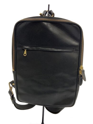 商品画像：リュック/レザー/BLK/無地 1