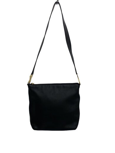 商品画像：ショルダーバッグ/レザー/BLK/無地 1