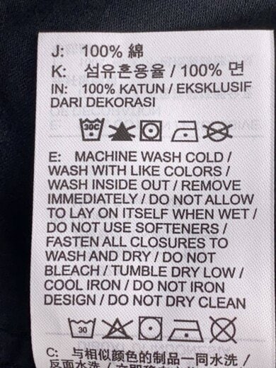 商品画像：長袖シャツ/L/コットン/BLK/DV9053-010 4