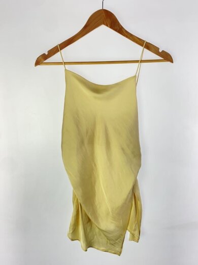 商品画像：ドレープサテンキャミソール/2/ポリエステル/YLW/18122-4282/タグ付 1