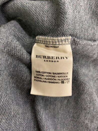 商品画像：長袖シャツ/M/コットン/GRY/無地/HKSOUGLA108HOW 4