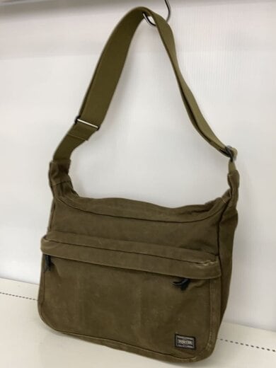 商品画像：ショルダーバッグ/キャンバス/KHK/無地 2