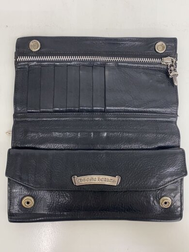 商品画像：長財布/レザー/BLK/メンズ 4