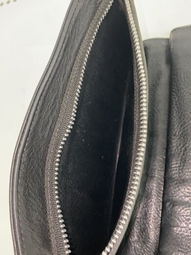 商品画像：長財布/レザー/BLK/メンズ 8