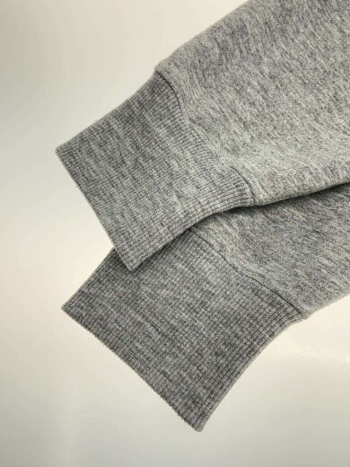 商品画像：SQUARE LOGO FULL ZIP_スクエアロゴフルジップ/L/コットン/GRY 6