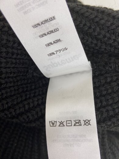 商品画像：ニットキャップ/--/コットン/BLK/メンズ 5