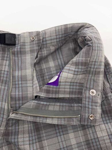 商品画像：ショートパンツ/30/コットン/GRY/チェック/NT4101N 3