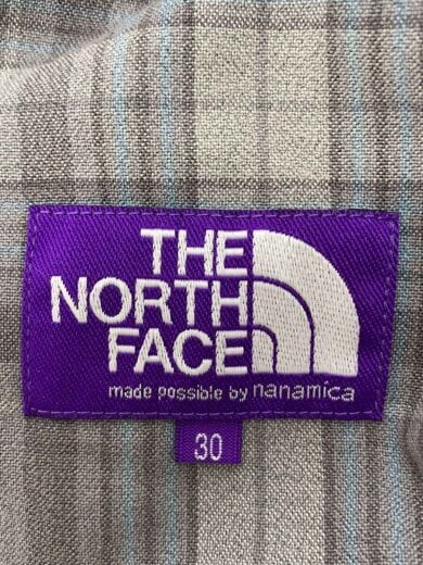 商品画像：ショートパンツ/30/コットン/GRY/チェック/NT4101N 4