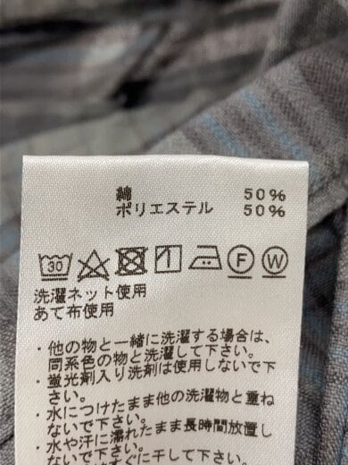 商品画像：ショートパンツ/30/コットン/GRY/チェック/NT4101N 5