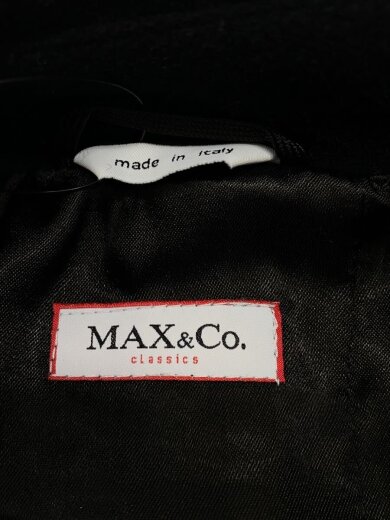 商品画像：コート/2/ウール/BLK/無地 3