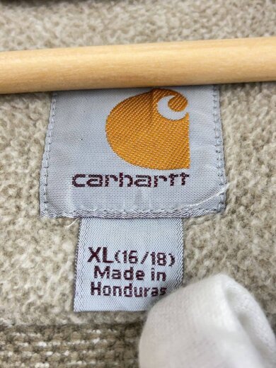 商品画像：ジップパーカー/XL/ポリエステル/BEG 3