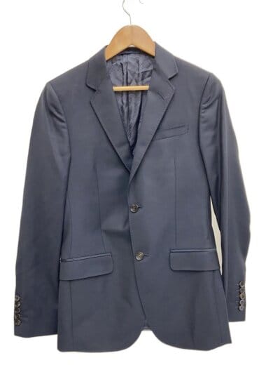 商品画像：テーラードジャケット/46/ウール/NVY/無地 1