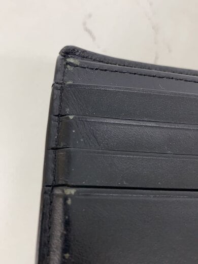 商品画像：2つ折り財布/レザー/BLK/メンズ/F75363 8