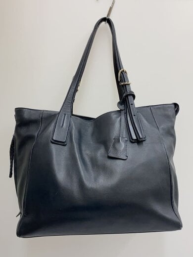 商品画像：トートバッグ/レザー/NVY 3