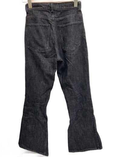 商品画像：25SS/フレアデニムパンツ/0/コットン/BLK/無地/13-21-0138-791 2