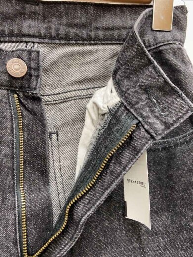 商品画像：25SS/フレアデニムパンツ/0/コットン/BLK/無地/13-21-0138-791 3