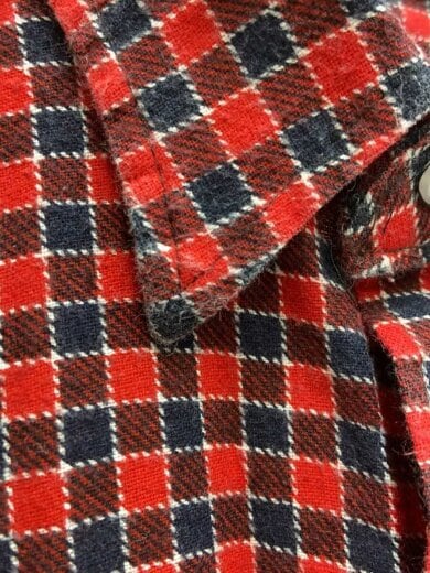 商品画像：長袖シャツ/XL/コットン/RED/チェック/AMERICAN EDITION/プリントネル 6