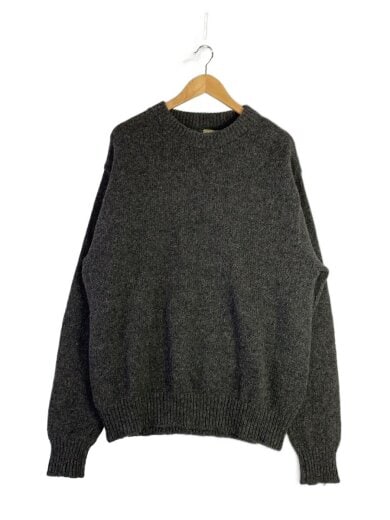 商品画像：ニット・セーター(厚手)/XL/ウール/BRW/無地 1