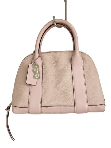 商品画像：ハンドバッグ/レザー/PNK/無地/30143 1