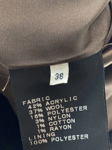 商品画像：コート/38/アクリル/BRW/18-020-912-4050-3-0 4