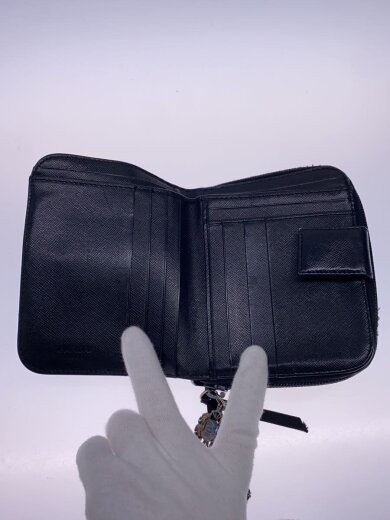 商品画像：2つ折り財布/--/BLK/メンズ// 4