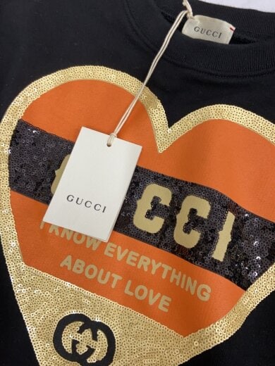 商品画像：タグ付き/I KNOW EVERYTHING ABOUT LO/スウェット/120cm/コットン/BLK/6121// 7