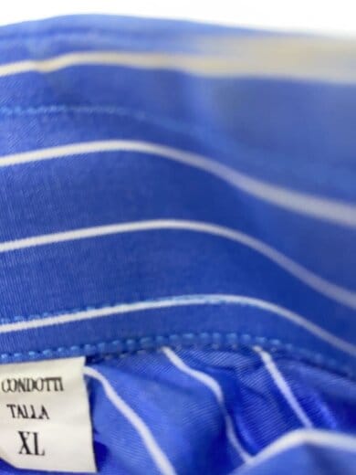 商品画像：CLEMENT/長袖シャツ/XL/コットン/BLU/ストライプ// 4