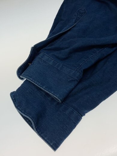 商品画像：テキサス製/スタンドカラー/STUBBS/長袖シャツ/XXL/--/BLU/無地// 5