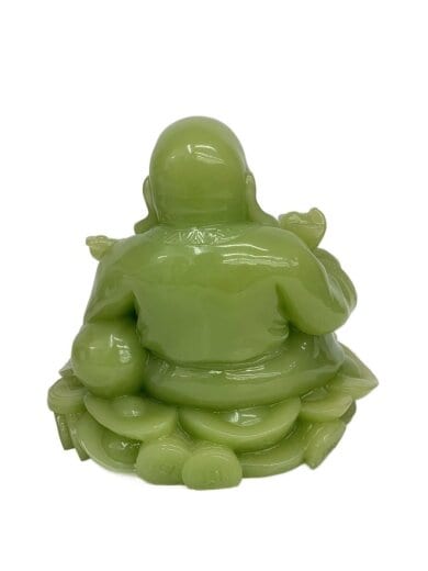 商品画像：七福神/布袋様/翡翠/アンティーク/インテリア雑貨/GRN// 4