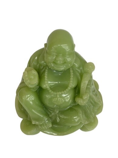 商品画像：七福神/布袋様/翡翠/アンティーク/インテリア雑貨/GRN// 5