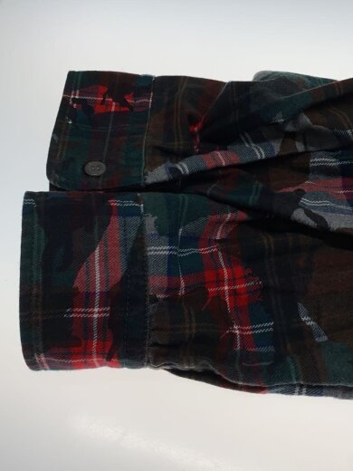 商品画像：24AW/別注/WORK SHIRT長袖シャツ/M/コットン/マルチカラー/カモフラ/38-11-0922-79// 5