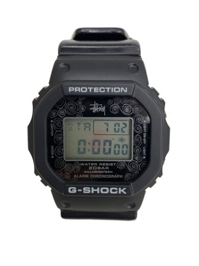 商品画像：クォーツ腕時計/デジタル/BLK/DW-5000ST 1