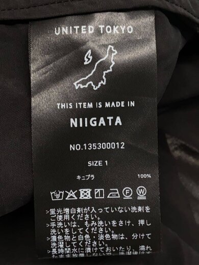 商品画像：長袖シャツ/1/--/BLK/無地/135300012// 4