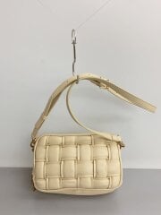 ヌエール/編み込み/ショルダーバッグ/ベージュ