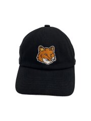 メゾンキツネ/キャップ/--/コットン/アニマル/メンズ/SF-212/ブラック