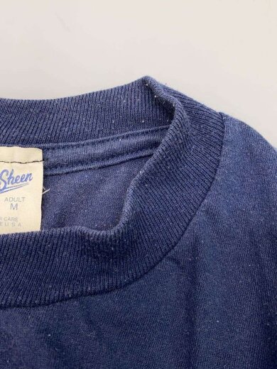 商品画像：DISNEY/MICKEY/Tシャツ/M/コットン/ネイビー/無地 6