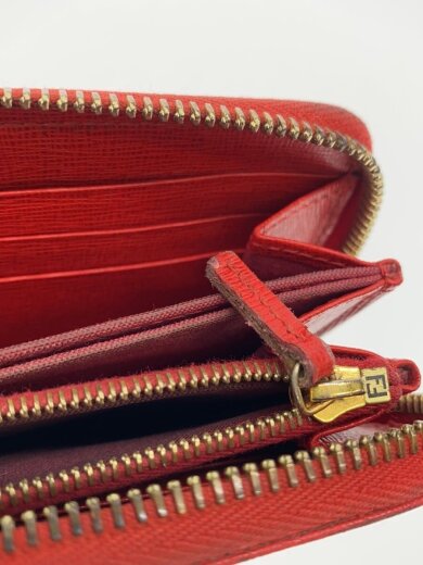 商品画像：フェンディ/8M0299-00F09/長財布/レザー/レッド/無地 8